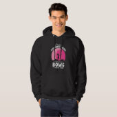Ik Ben Een Boogschutter Meisje Ik Draag Geen Bogen Hoodie (Voorkant volledig)