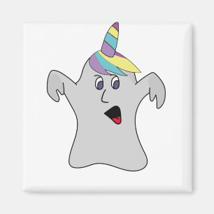 Ik ben een Boonicorn Cute Ghost Unicorn Magneet