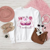 Ik ben een borstkanker overlevende Pink Ribbon Trui