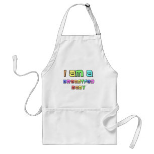 Ik ben een borstvoeding Baby Standaard Schort