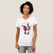 *Ik ben een Boston Terrier Mam* Schattige Dog T-shirt (Voorkant volledig)