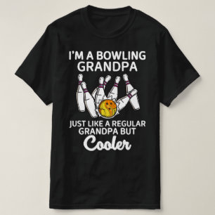 Ik ben een bowling opa t-shirt