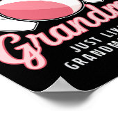 Ik ben een bowlingoma Grappige bowlingbowler Poster (Hoek)