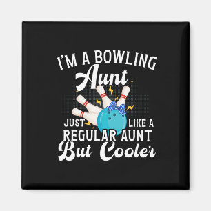Ik ben een bowlingtante van een bowlingtante magneet