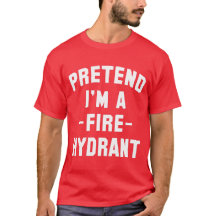 Ik ben een brandweerman. Funny Halloween.
