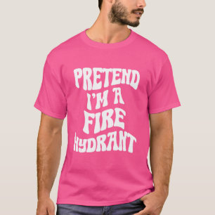 Ik ben een brandweerman. Funny lazy Halloween Co. T-shirt