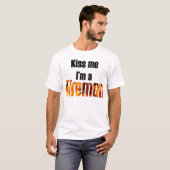 Ik ben een brandweerman. t-shirt (Voorkant volledig)