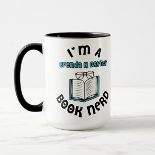 Ik ben een Brenda K Davies Book Nerd Mok