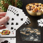 Ik ben een Brits-Colombiaanse speelkaart Pokerkaarten (Insitu)