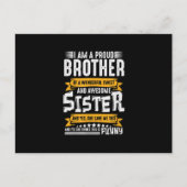 Ik ben een bruidsbroer van een fantastische en Gew Briefkaart (Voorkant)