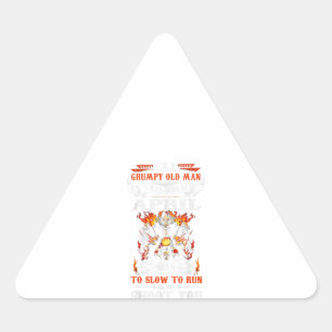 Ik ben een brutaal oud Man dat ik in april werd ge Sticker