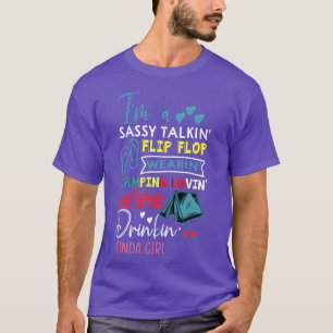 Ik ben een brutale prater die flip flops draagt en t-shirt