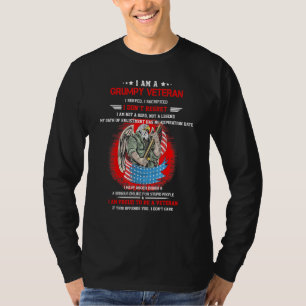 Ik ben een brutale veteraan die ik heb gered. t-shirt