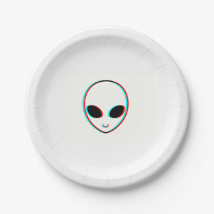 Ik ben een buitenaards wezen. Bord van Alienvoedin