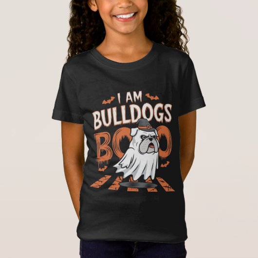 Ik ben een bulldog boe t-shirt (Voorkant)