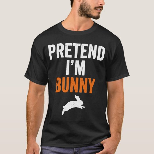 Ik ben een Bunny Halloween Costume. T-shirt (Voorkant)