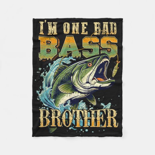 Ik ben een Byd Byss broer Byss viscadeau voor vis Fleece Deken (Voorkant)