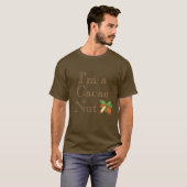 Ik ben een Cacao Nut T-Shirt (Voorkant volledig)