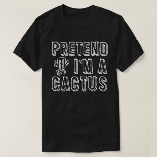 Ik ben een Cactus Easy Halloween Matching Party T-shirt