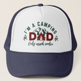 Ik ben een Camping Dad - Grappige Vaderdag Trucker Pet
