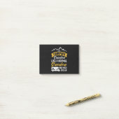 Ik ben een Camping Grandma Post-it® Notes (Op bureau)