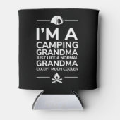 Ik ben een Camping Oma - Cadeau Idee Blikjeskoeler (Voorkant)
