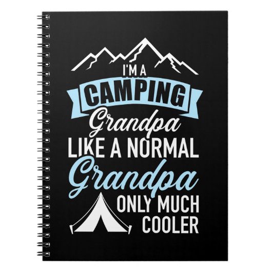 Ik ben een Camping Oppa Notitieboek (Voorkant)