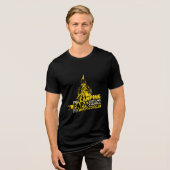 Ik ben een Camping Papa Tri-Blend Shirt (Voorkant volledig)