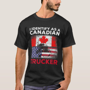 Ik ben een Canadees trucje voor de vrijheid van vr T-shirt