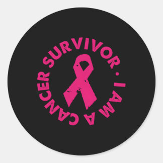 Ik ben een Cancer Survivor Relay Event K Ronde Sticker
