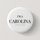 "Ik ben een Carolina" Button (Voorkant)