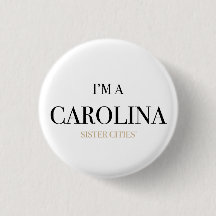 "Ik ben een Carolina" Button