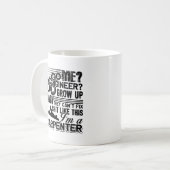 Ik ben een Carpenter Mok (Voorkant links)