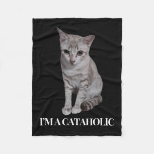 Ik ben een cataholic en een geweldige Mode Fleece Deken