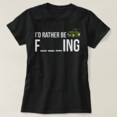 Ik ben een Certified Tit Puller Funny Dairy Koe Fa T-shirt (Design voorkant)