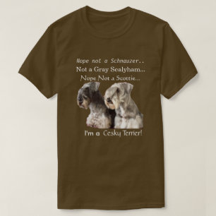 Ik ben een Cesky Terrier T-shirt