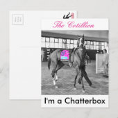 Ik ben een Chatterbox Briefkaart (Voorkant / Achterkant)