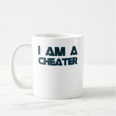 Ik ben een Cheater Koffiemok (Links)