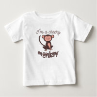 Ik ben een Cheeky Monkey T-shirt.
