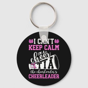 Ik ben een cheer Tia van een cheerleader Tia cheer Sleutelhanger