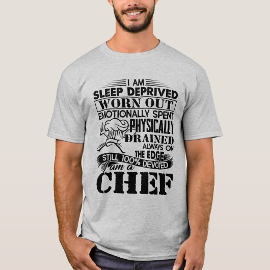 Ik ben een Chef T shirt (Voorkant)