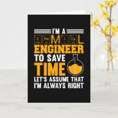 Ik ben een chemische ingenieur.. ik heb gelijk kaart (Gele Bloem)