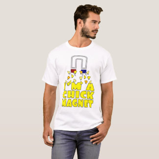 Ik ben een Chick Magnet Chicken I Love Chickens T-shirt