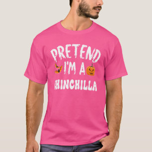 Ik ben een Chinchilla Halloween Costume Mannen Wom T-shirt