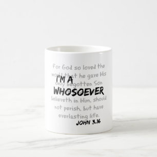 Ik ben een Christelijke Quote Koffiemok