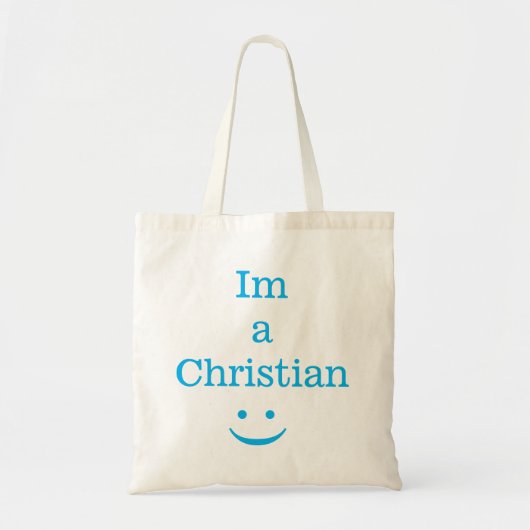 Ik ben een christen tote bag (Voorkant)