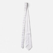 Ik ben een cijferman stropdas (Achterkant)