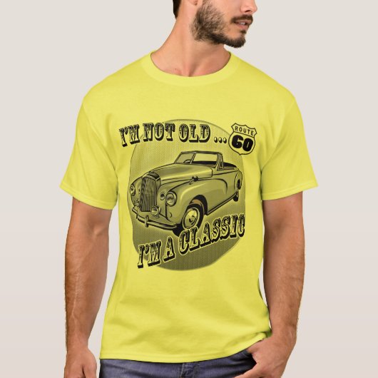 Ik ben een Classic 60th Birthday Gifts T-shirt (Voorkant)