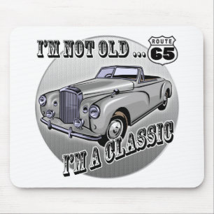 Ik ben een Classic 65th Birthday Gifts Muismat