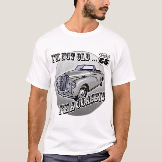 Ik ben een Classic 65th Birthday Gifts T-shirt (Voorkant)